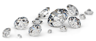 April Birthstone - Brilliant Cut Diamonds