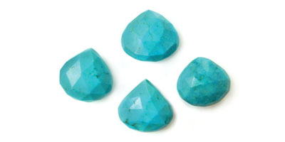 December Birthstone - Faceted Turquoise