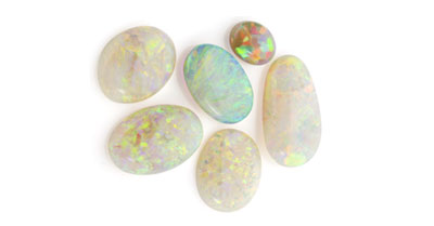 October Birthstone - Cut Opals