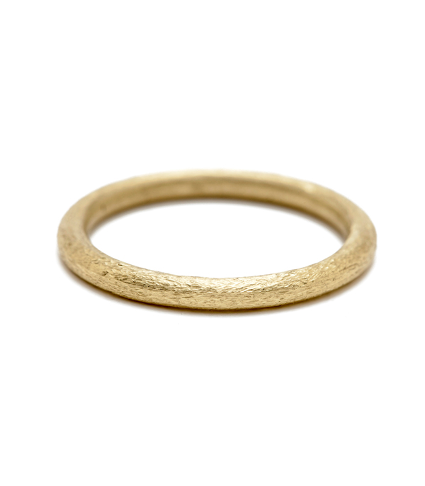 Organic Textured Boho Stacking Ring Natural Bohemian Wedding Band designed by Sofia Kaman handmade in Los Angeles using our SKFJ ethical jewelry process.