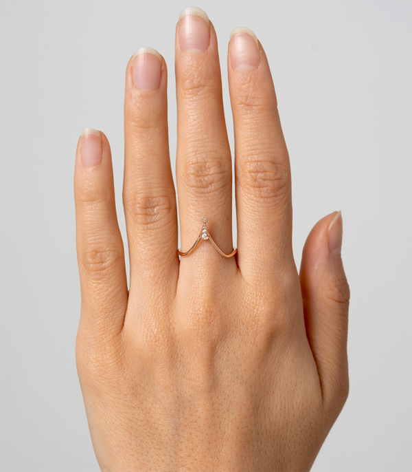 Stacking Ring For Unique Engagement Rings