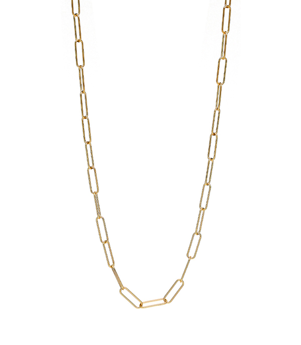 Gold Paper Clip Chain // Get Back Necklaces
