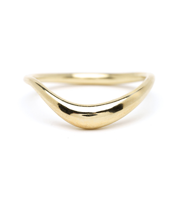 Small Melt Ring for Organic Engagement Rings designed by Sofia Kaman handmade in Los Angeles