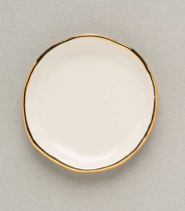 Sofia Kaman Gold Ring Dish