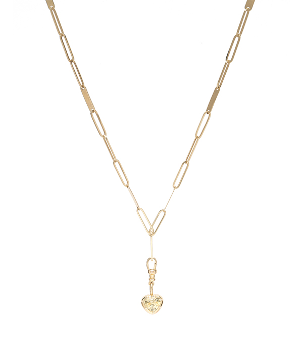 Yellow Sapphire Gold Bliss Necklace