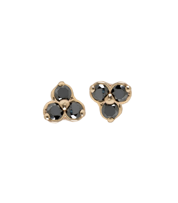 Black Diamond Earrings For Unique Engagement Rings