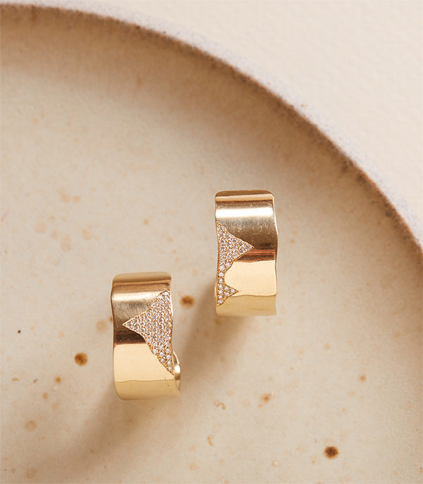 14k Gold Earrings For 1 Carat Diamond Ring