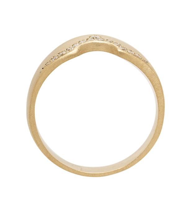 Nesting Band For Unique Engagement Rings