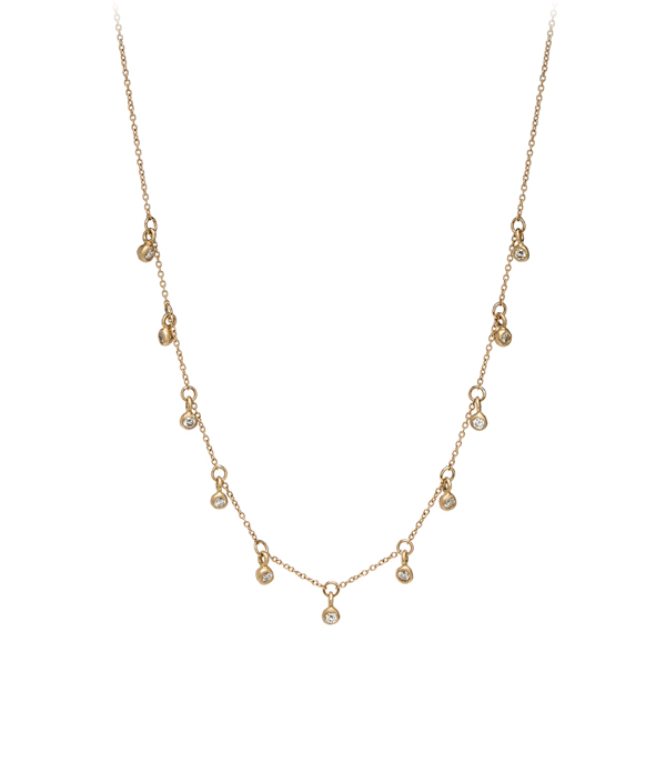 Sofia Kaman Diamond Dangle Necklace