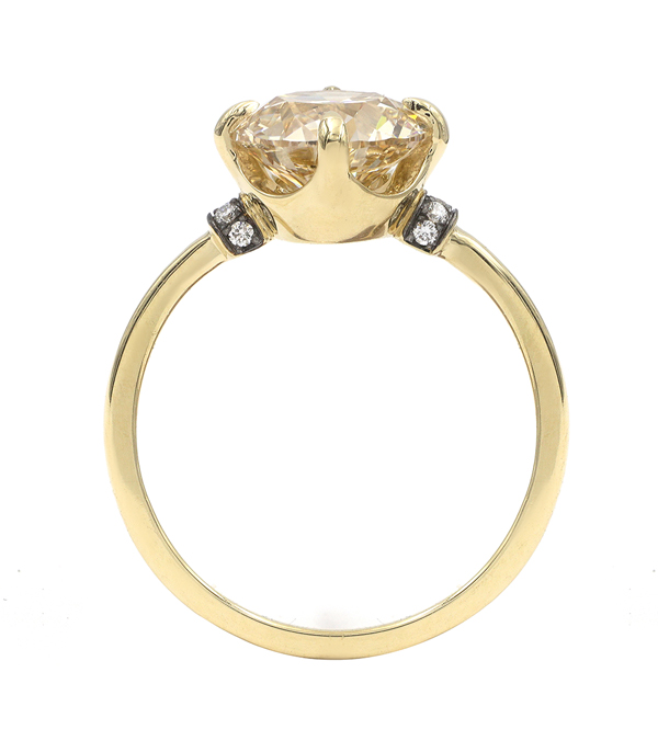 Antique Cut Diamond Engagement Ring