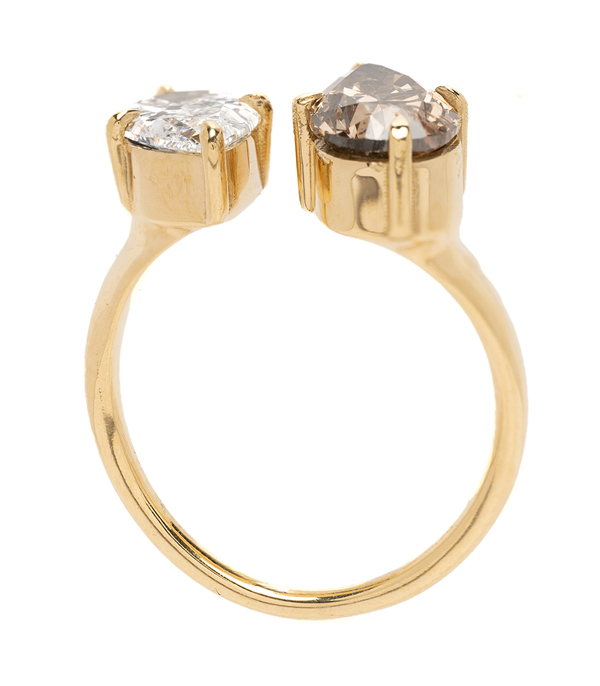 Two Stone Diamond Engagement Rings