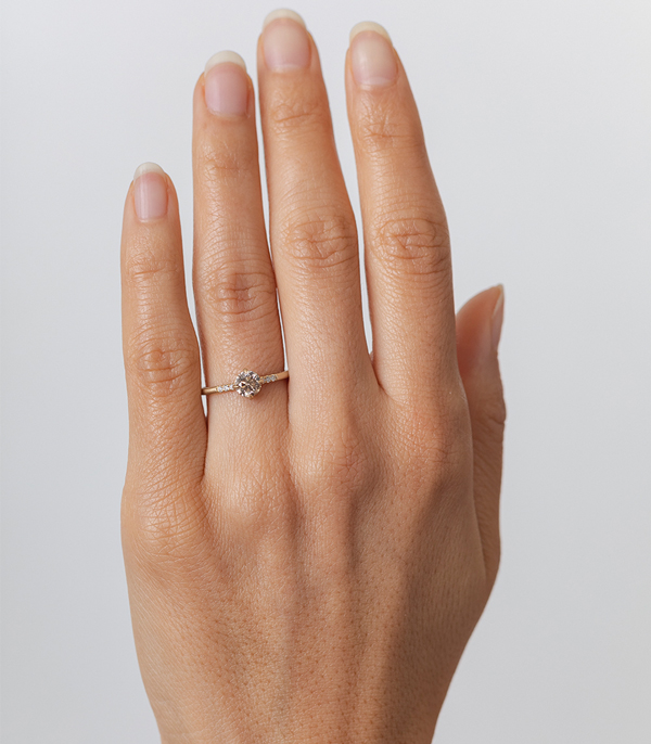 Sofia Kaman Unique Engagement Ring