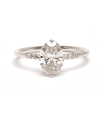 The Simple Solitaire 1 Carat Diamond Ring is a Beautiful Example of one of our Unique Engagement Rings designed by Sofia Kaman handmade in Los Angeles