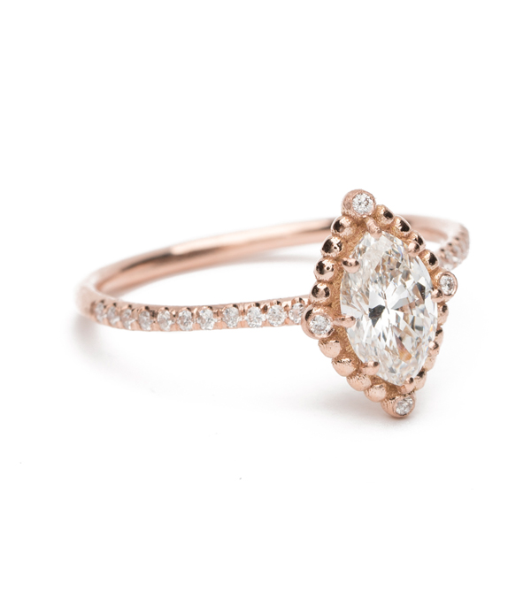 True Romance Marquise Solitaire Engagement Ring
