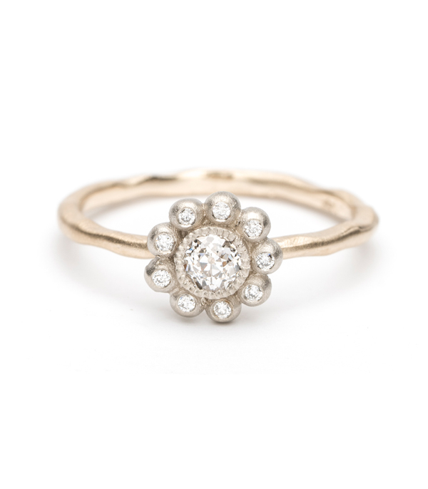 Flower Cluster Ring Petite 1.8ct