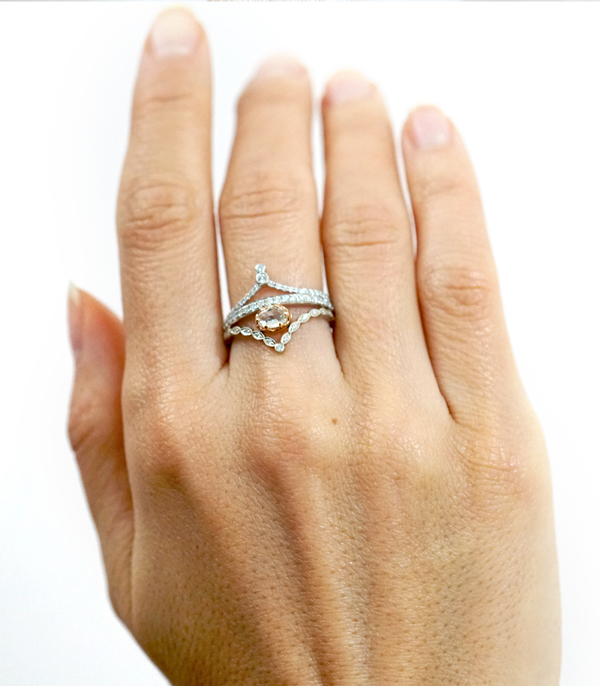 Boho Stacking Ring Set For Unique Engagement Rings