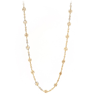 Victorian Filigree Chain perfect for pairing with Vintage Engagement Rings curated by Sofia Kaman