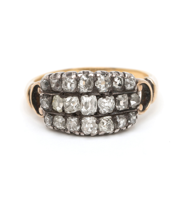 Classic Boho Diamond Vintage Engagement Ring curated by Sofia Kaman.