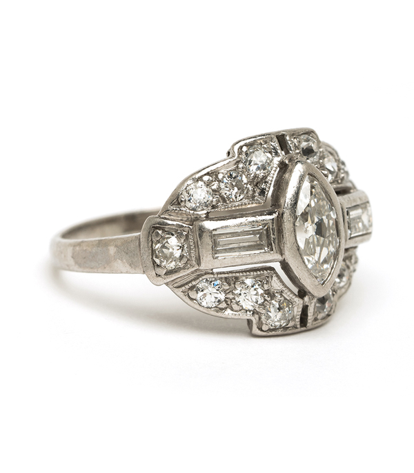 Vintage Marquise Diamond Ring