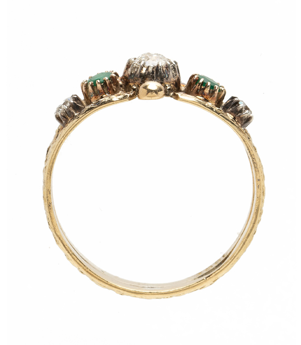 Vintage Diamond Stacking Ring