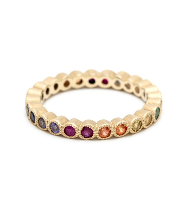 Details about   Marquise Rainbow Gemstone Half Eternity Ring 14k Solid Yellow Gold Jewelry US 7 