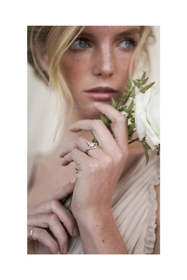 Ethically Sourced Sustaiably Styled Bohemian Bridal Jewelry and engagement Rings